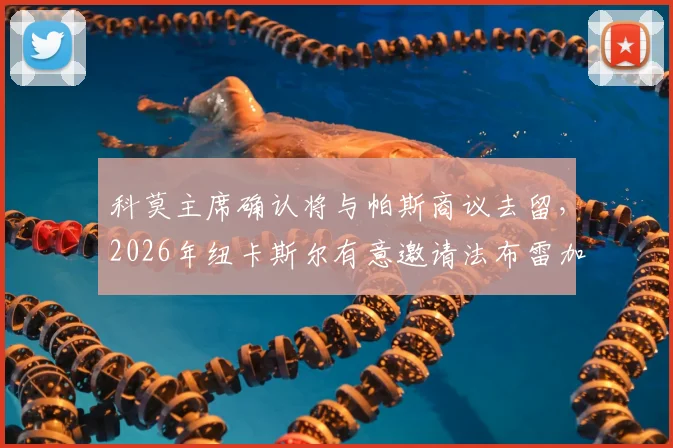 科莫主席确认将与帕斯商议去留，2026年纽卡斯尔有意邀请法布雷加斯执教